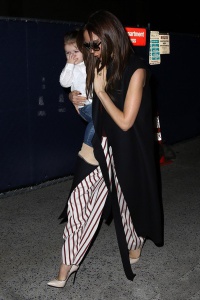 Victoria and kids at LAX