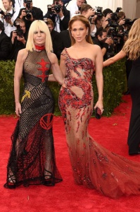 Jennifer Lopez & Donatella Versace