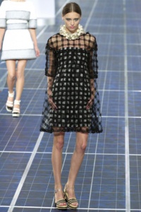 двухслойное платье Chanel