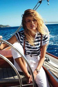 Пособие по морскому стилю: Edita Vilkeviciute для Vogue Paris 2013