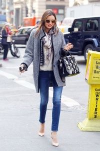 Miranda Kerr's style: пальто