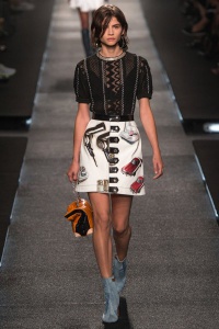 юбка на застежке Louis Vuitton