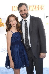 Judd Apatow & daughter Iris