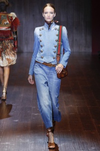 total denim look by Gucci