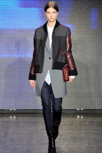 комбинированная куртка DKNY