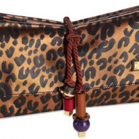 сумка с леопардовым принтом