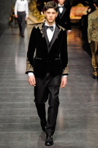 пиджак с вышивкой Dolce&Gabbana