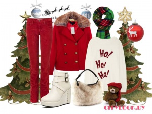 Новогодний сет: рождественский свитер ho-ho-ho
