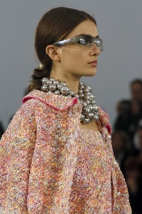 прозрачные очки Chanel