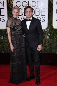 Mark Ruffalo с женой