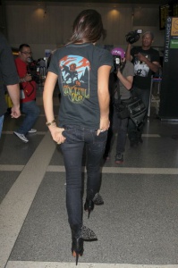 August - at LAX Airport