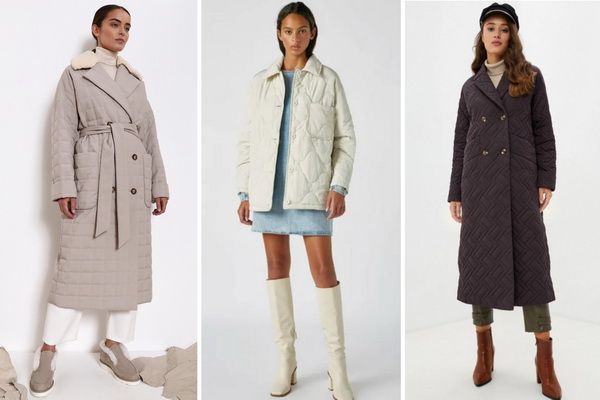 Модно и недорого: 20 вариантов стеганых курток и пальто из массмаркета